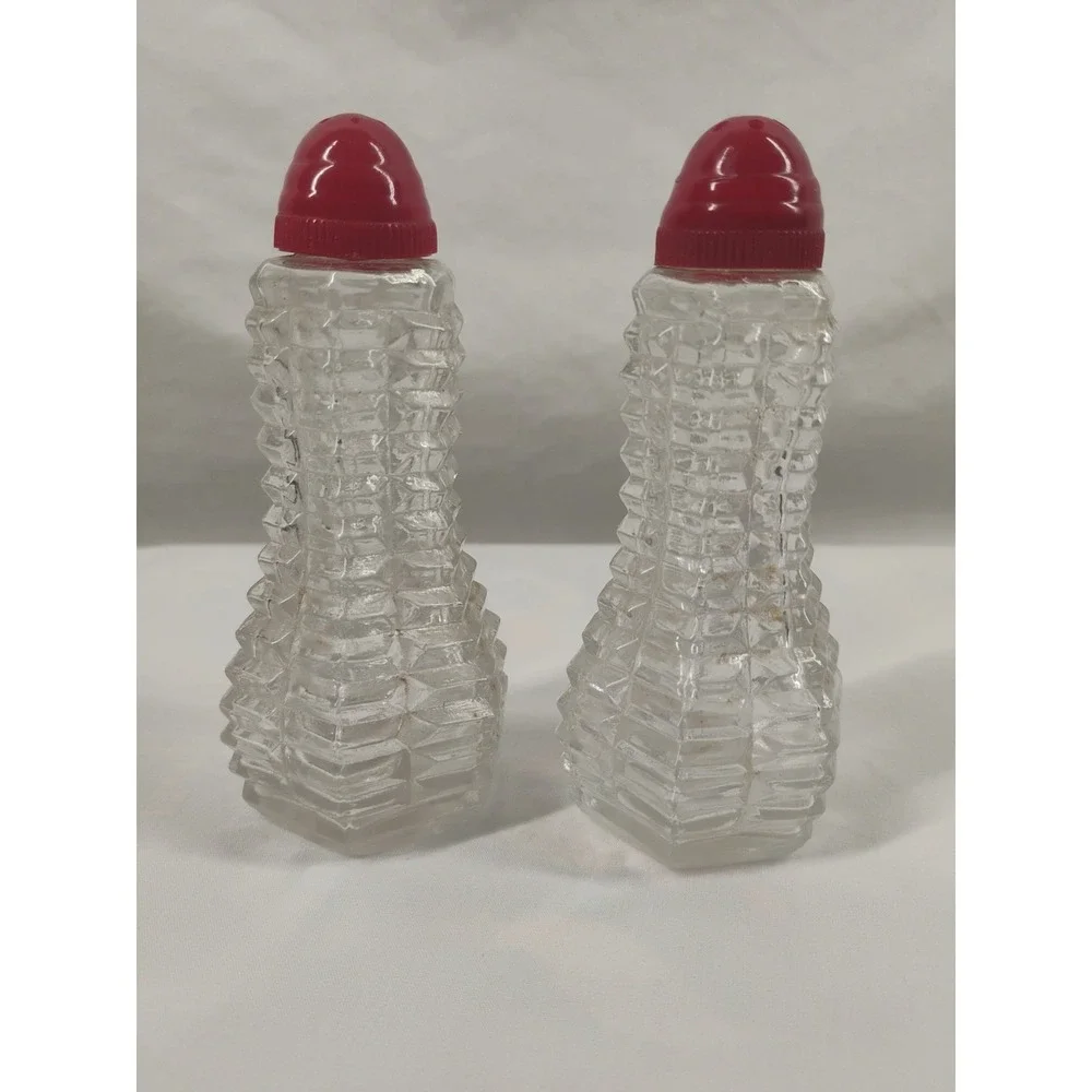 Vintage Waffle Print‎ Glass 4.25